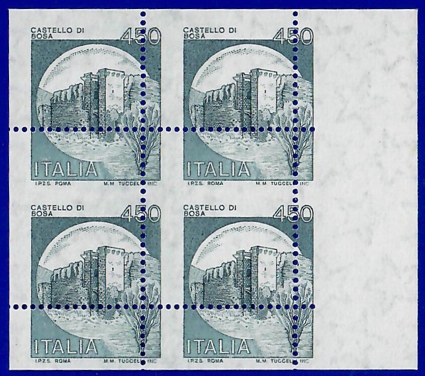 意大利 1980/1980 - 意大利共和国 - 卡斯泰利的专业化和品种 第2部分 #1.0