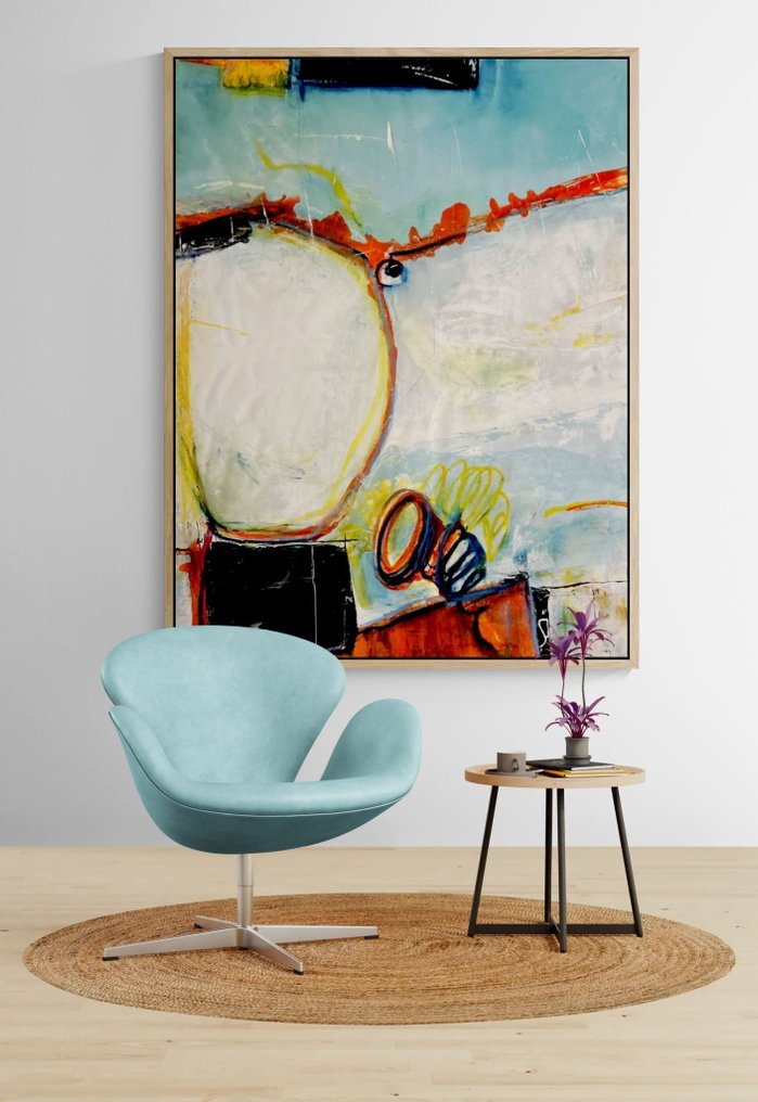 Jane Grieco - Jazz Chromatique-  Tableau, unique, format XXL. #1.0