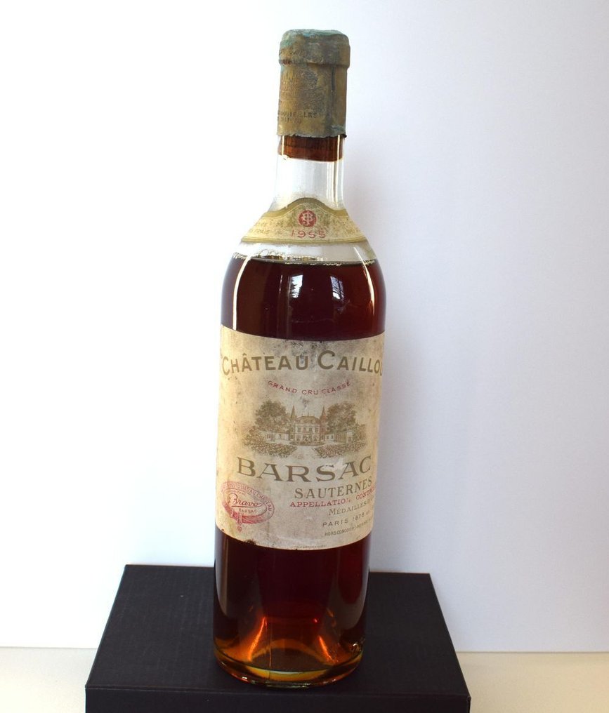 1955 Château Caillou - Sauternes 2ème Grand Cru Classé - 1 Garrafa (0,75 L) #1.0