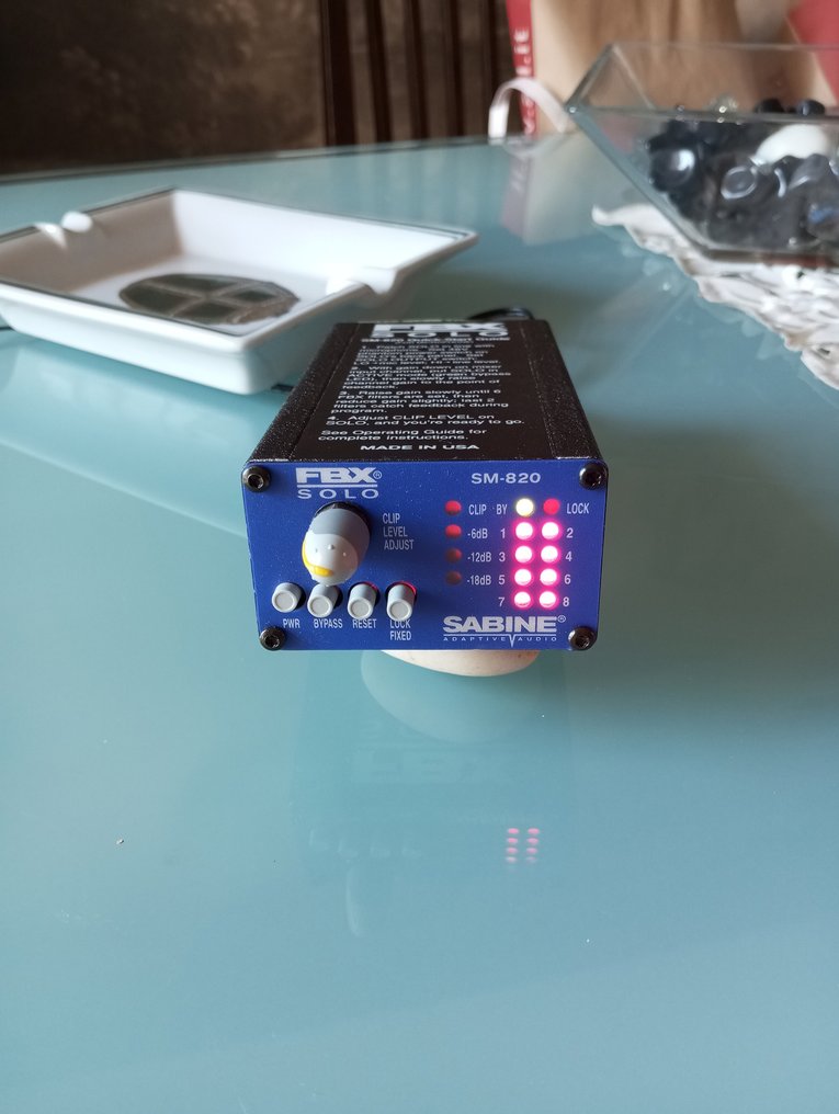 Sabine-Shure - Sabine FBX Solo SM820 - Shure 16A Signal processor - Multiple models #4.3