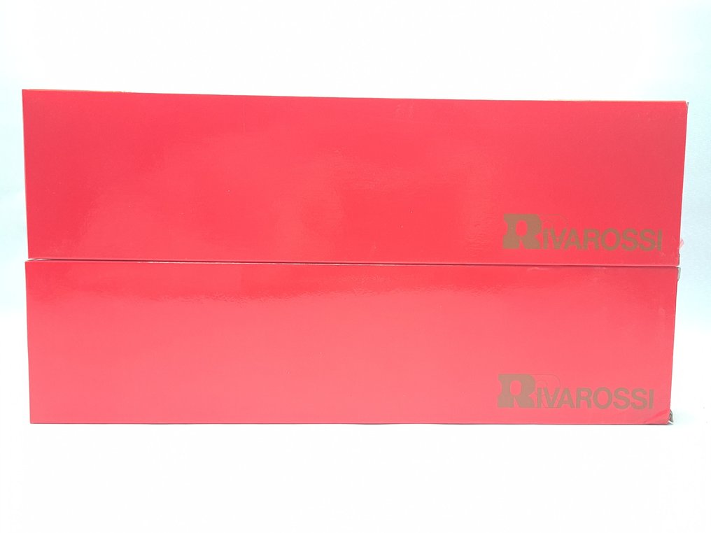 Rivarossi H0 - 2400/2414 - Modeltog godsvogn (2) - 2 containerbiler - CFL, DB #1.0