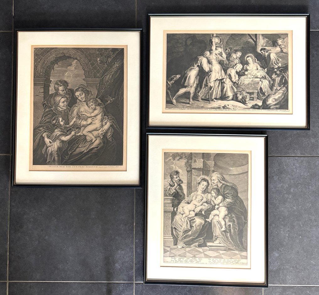 Peter Paul Rubens (1577-1640), after - 3 gravures PP Rubens #1.0