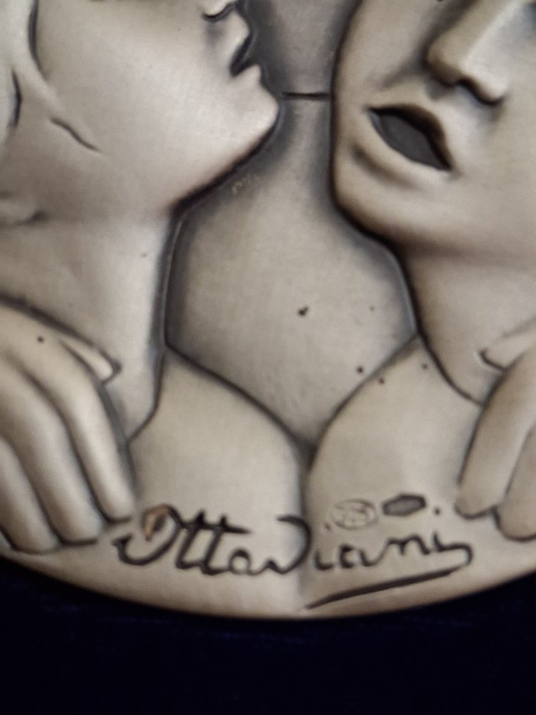 ottaviani - ottaviani - Marco  - Plateado - Bajorrelieve ángeles canto #3.2