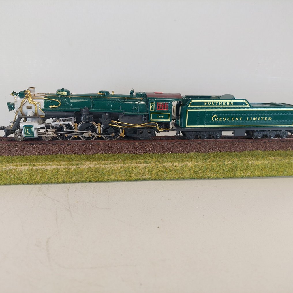 Flanklin Mint H0 - Ατμομηχανή με όχημα μεταφοράς (1) - Pacific Ps4, #1396, Crescent Limited - Έκδοση 1989 - Crescent Limited #1.0