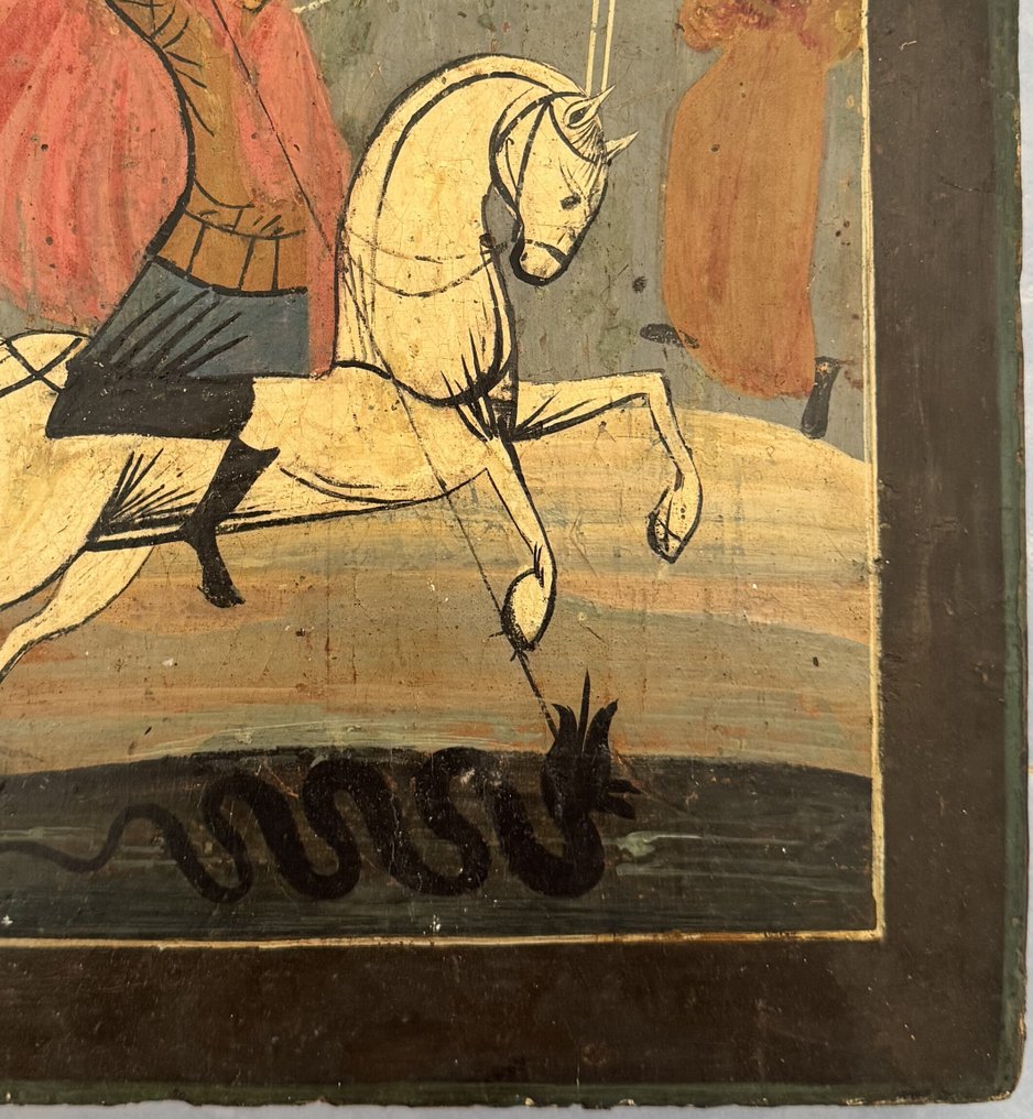 Ikone - Hl. Georg der Drachentöter (Heiliger Georg) - Holz #4.3