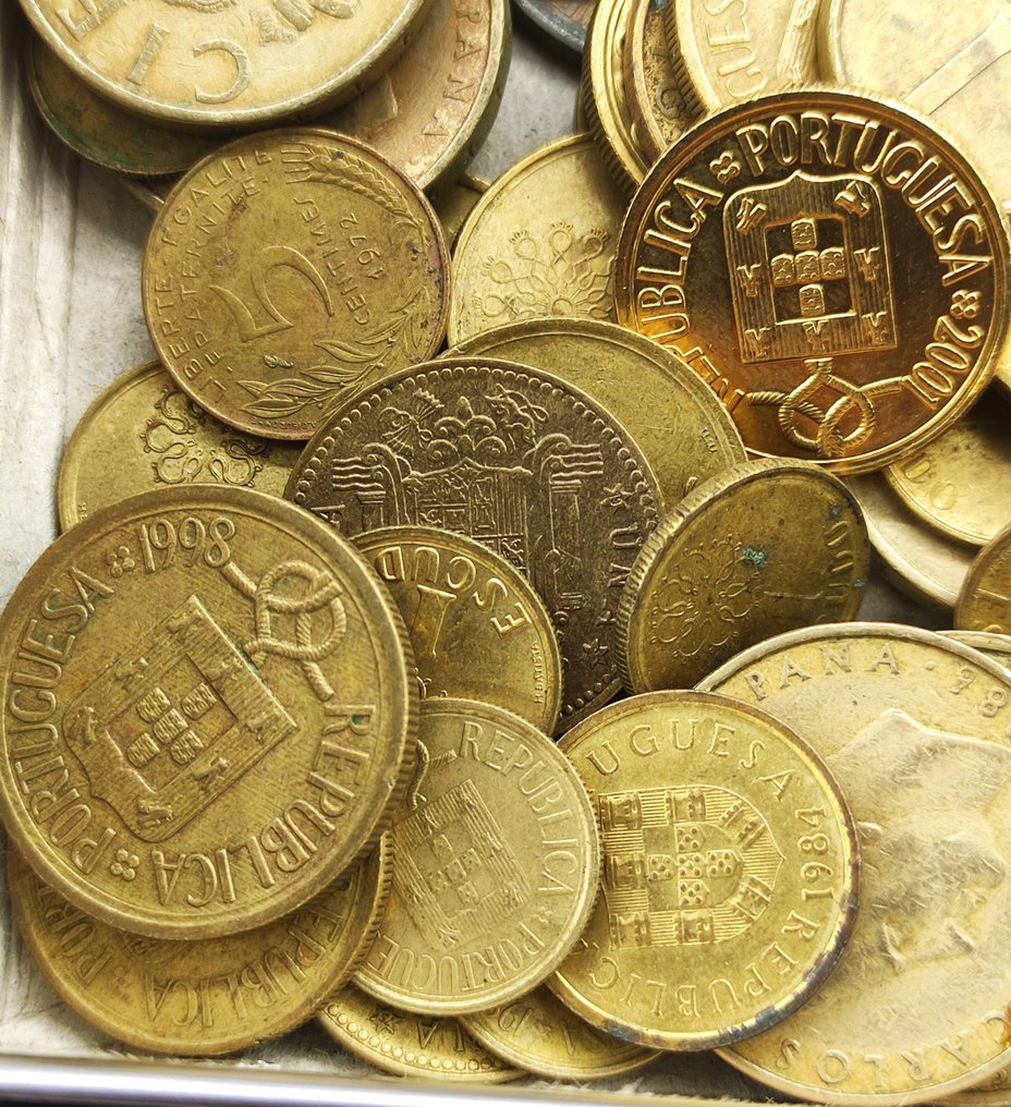 Lumea. Lot with 400 Brass Coins (mixed lot, several dates) (Fără preț de rezervă) #1.0