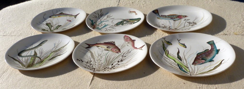 Johnson Bros - Johnson Bros - Table service (6) - Fish - Porcelain - fish service #3.2