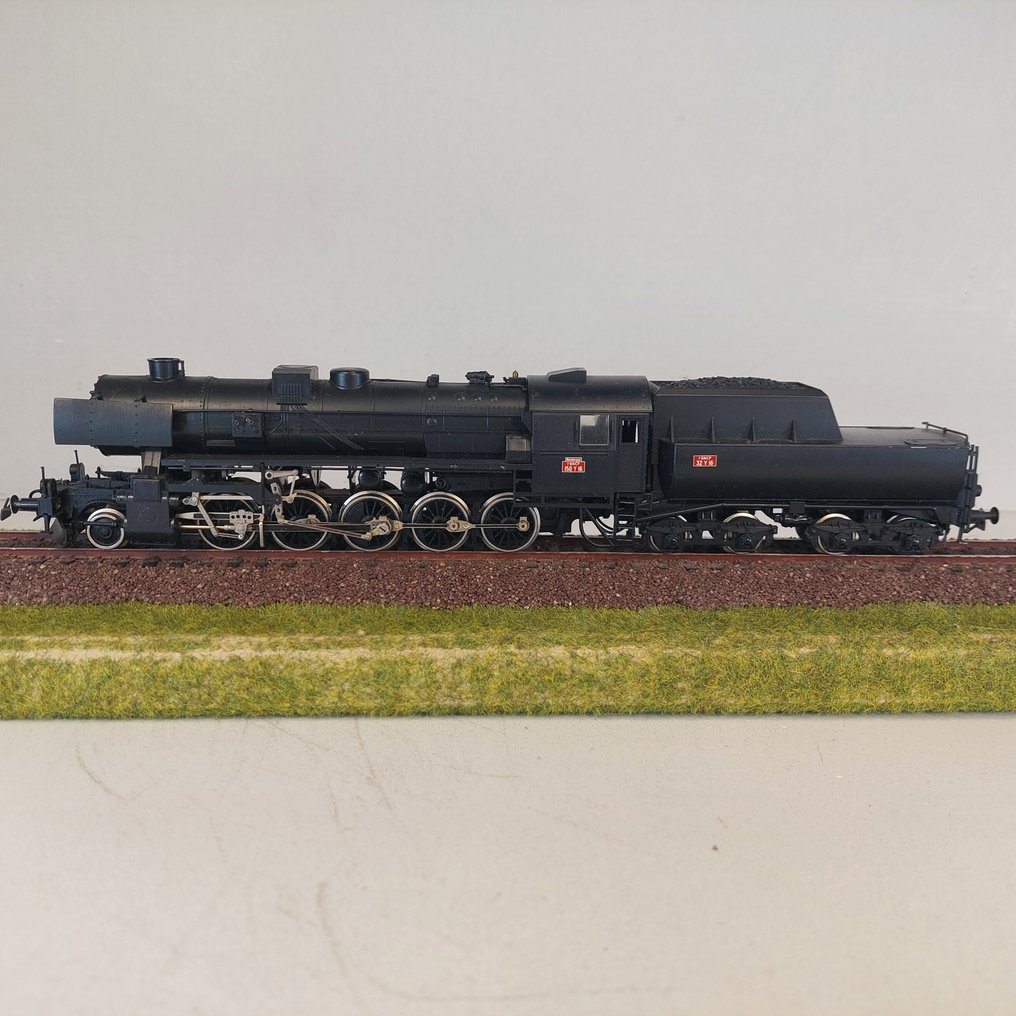 Liliput H0 - 5270 - Damplokomotiv med tilhengervogn (1) - SNCF 150 Y 16 - SNCF #1.0