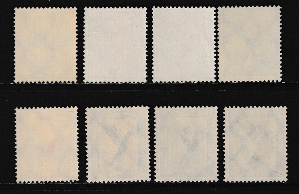 German Empire 1926 - Airmail stamps: Eagle. - Michel: 378/384 #1.0