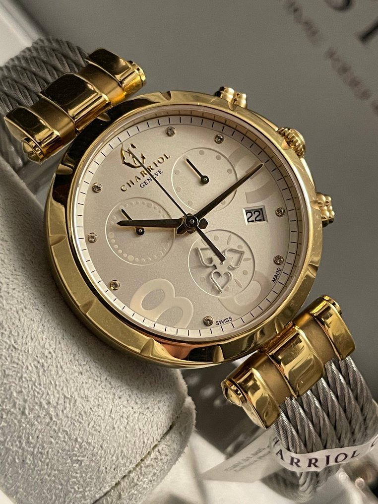 Charriol - Celtica Diamond Heart - Ingen mindstepris - Unisex - 2010-2020  #1.0