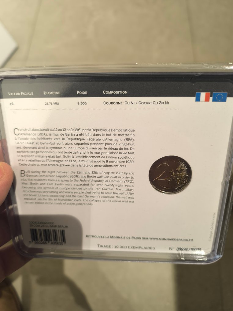 Ανδόρρα, Γαλλία. 2 Euro 2014/2019 (3 coincards)  (χωρίς τιμή ασφαλείας) #2.1