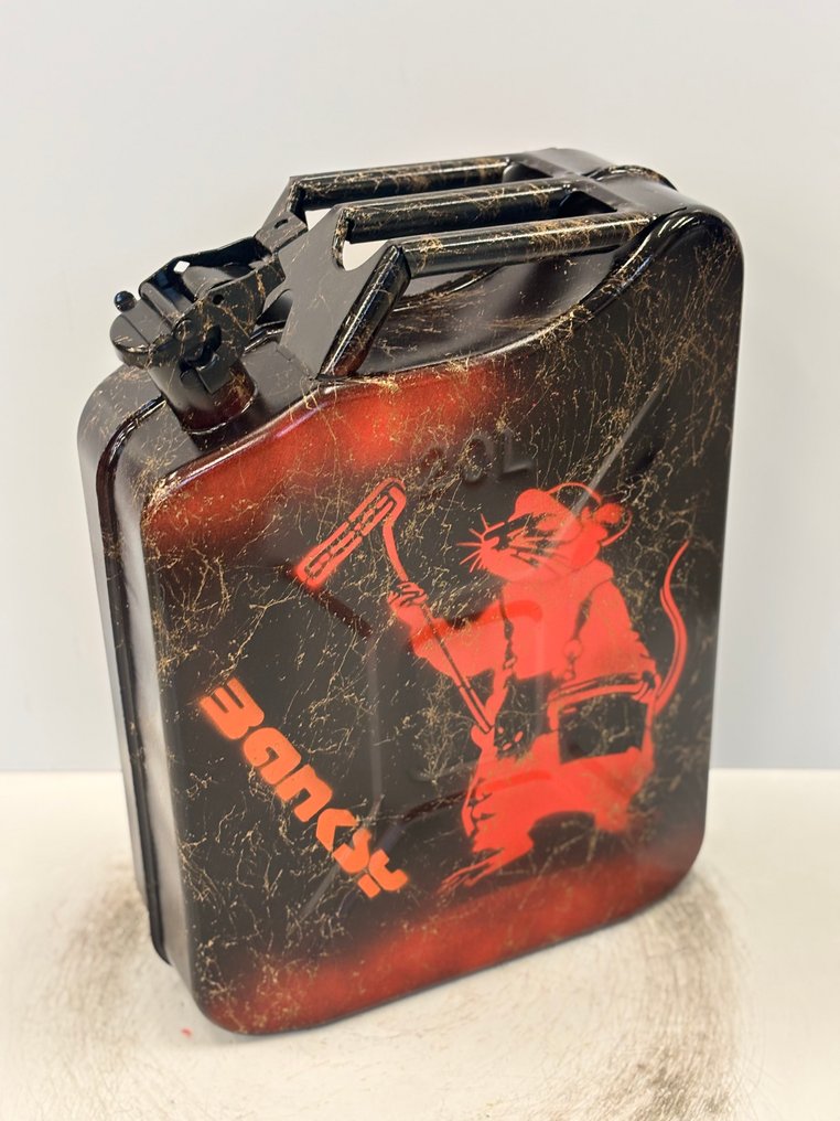 Rob VanMore - Oil Crisis Banksy Rat-vertising XL - 47cm #3.2