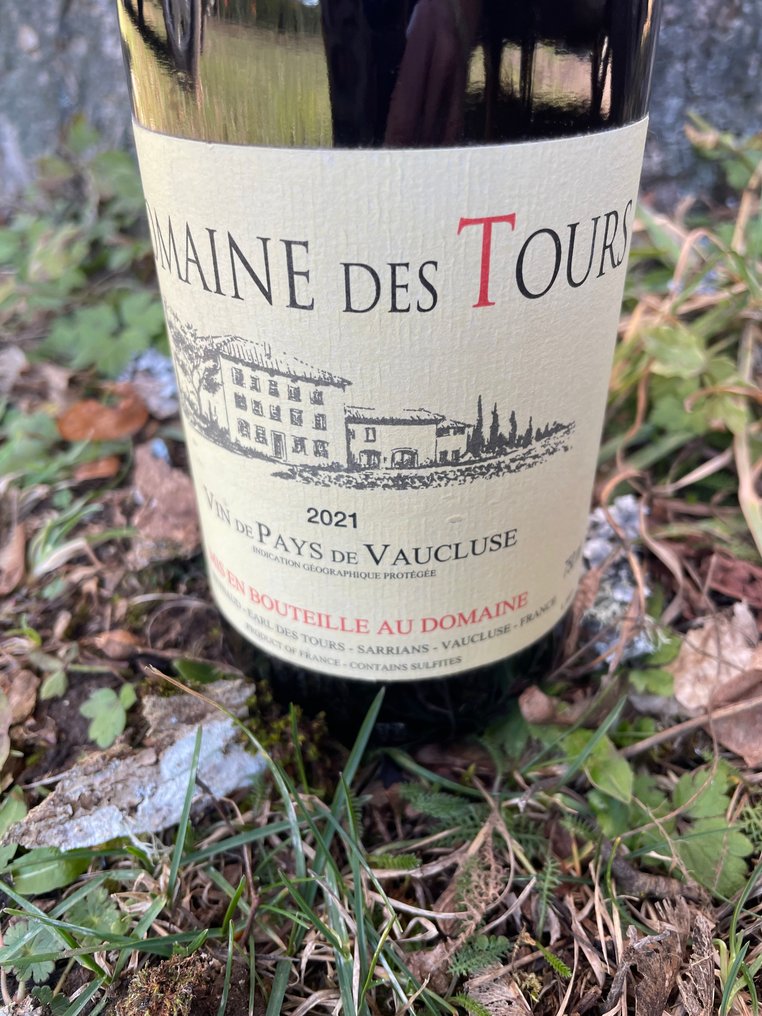 2021 E. Reynaud, Domaine des Tours 2021 - Vaucluse - 1 Garrafa (0,75 L) #1.0