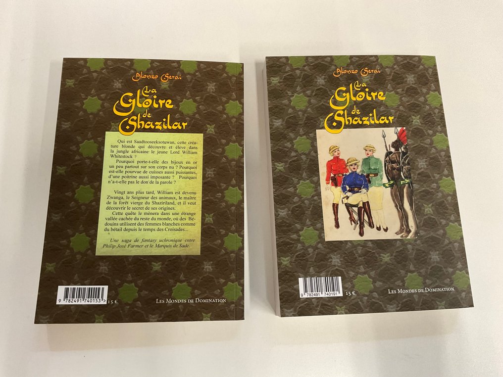 Alonzo Serai - Le bétail blanc / Le seigneur des animaux & La gloire de Shazilar - 2024 - Le bétail blanc / Le seigneur des animaux & La gloire de Shazilar - 2 Album - Ensipainos #1.0