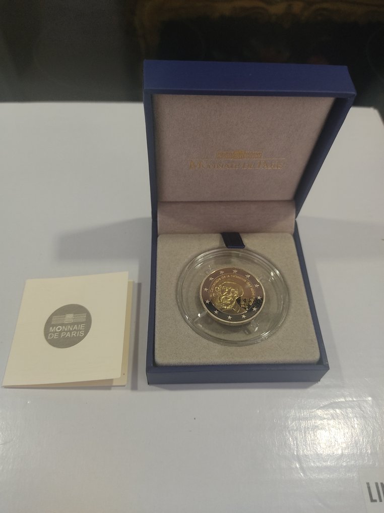 Francia. 2 Euro 2012 "Abbé Pierre" Proof  (Sin precio de reserva) #4.3