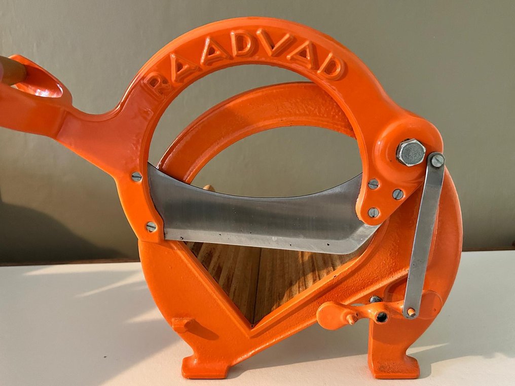 Raadvad - Ove Larsen - Schneidemaschine - Edelstahl, Gusseisen, Buche #2.1