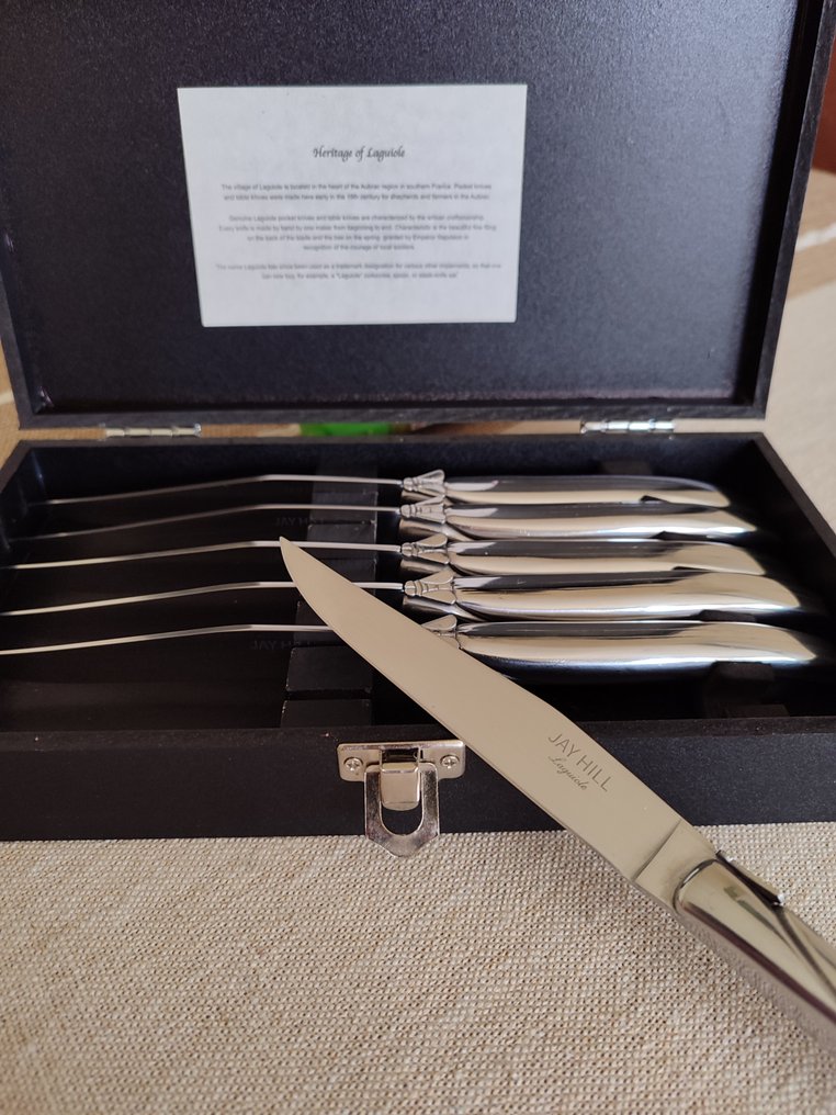 Jay Hill - Menümesser-Set (6) - Stahl #1.0