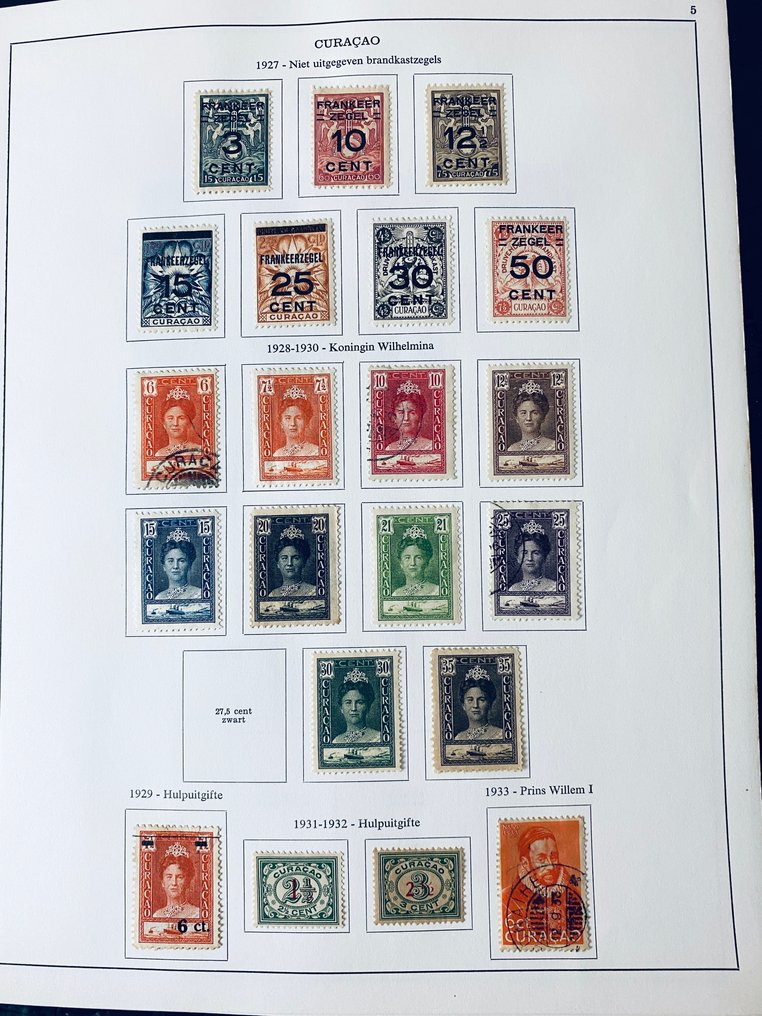 Netherlands  - Collection of Areas NL Overseas - NVPH #4.3