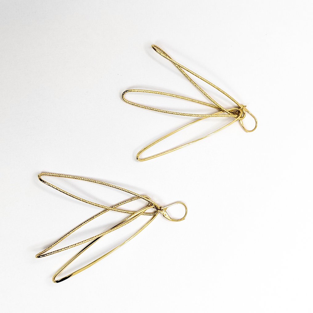 Boucles d'oreilles - 18 carats Or jaune #4.3