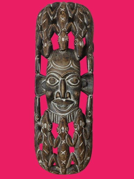 Μάσκα σαύρα - grassfields - Bamileke - Cameroon (χωρίς τιμή ασφαλείας) #1.0