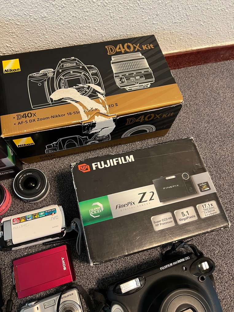 Canon, Nikon, Sony, Fuji Big lot of 20x Compact Camera for Parts or Repair Digital compact camera #2.1