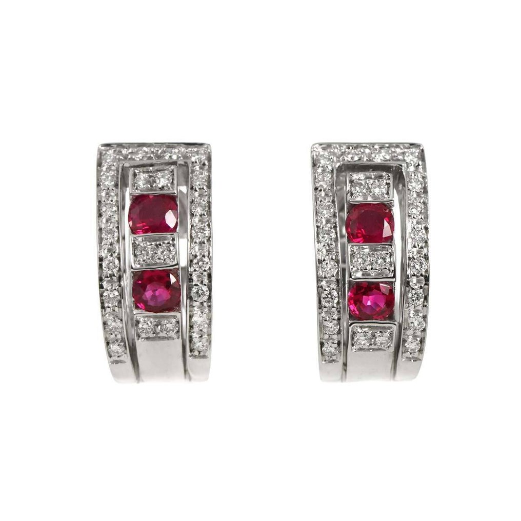 Damiani - Earrings - 18 kt. White gold #1.0