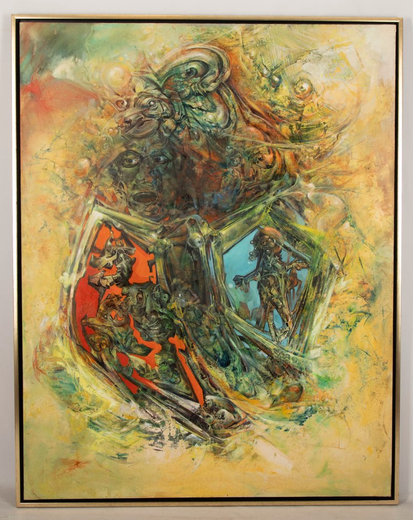 Roger van Belleghem (1922-2002) - Zonder titel #1.0