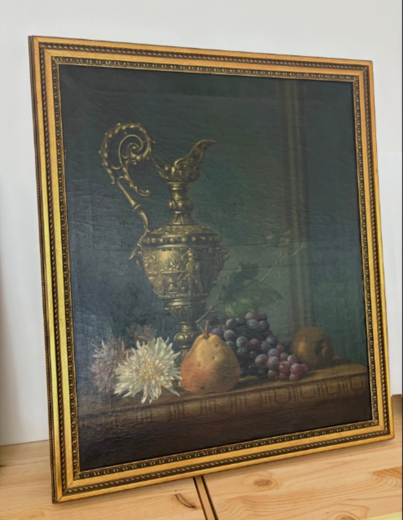 Dominique van den Bossche (1854-1906) - Nature morte à l’eguière #4.3