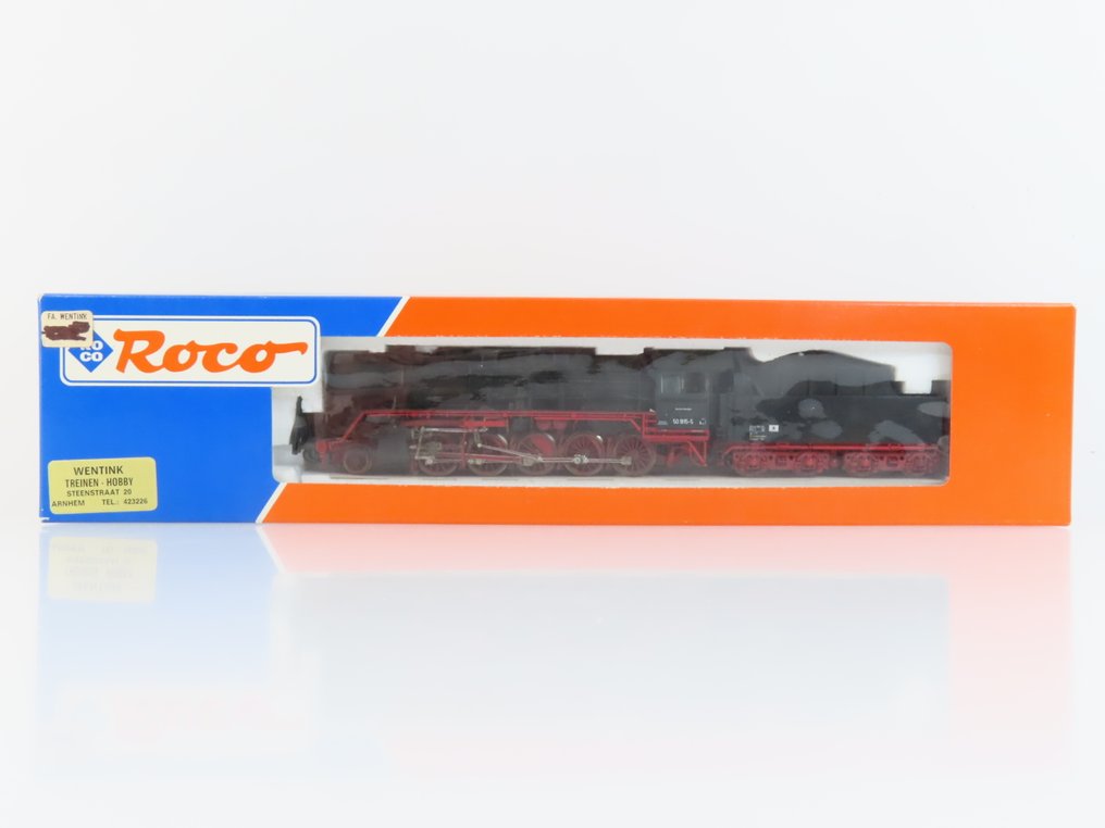 Roco H0 - 43293 - Dampflokomotive mit Tender (1) - BR 50 - DB #4.3