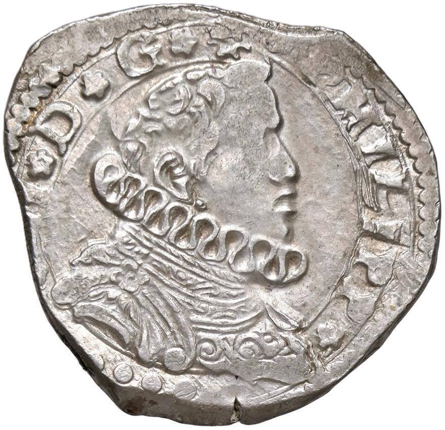 Espagne. Philippe IV. 4 Tarì 1621-1665 Nápoles #1.0