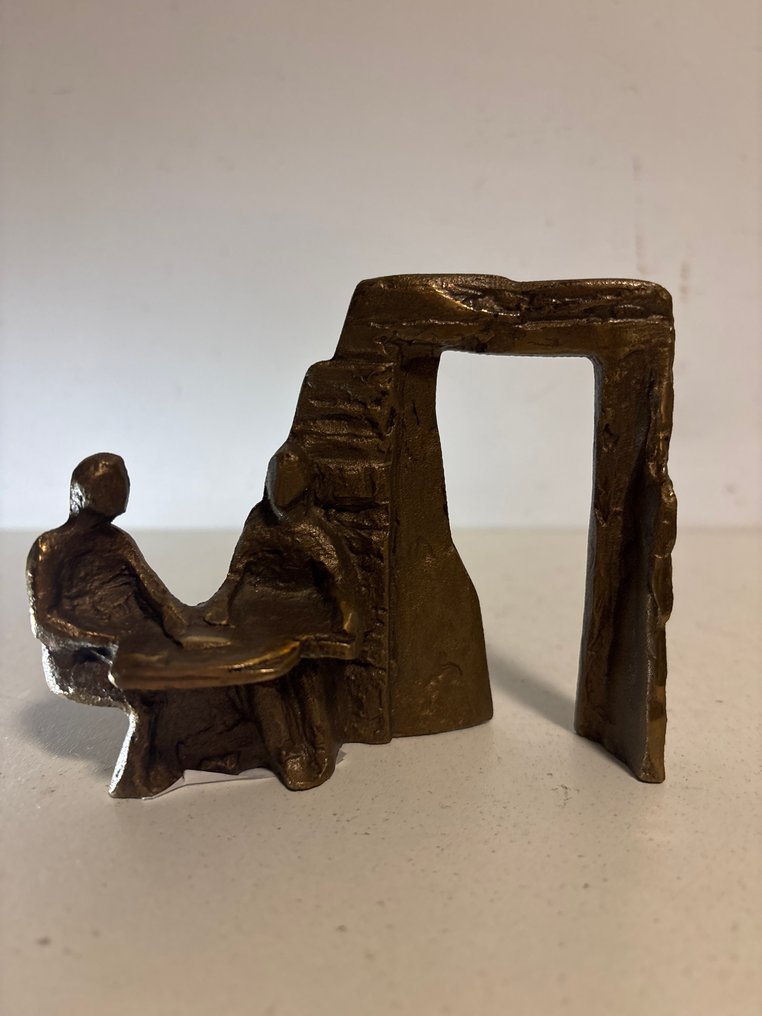 Statuie, Kunst - 9 cm - Bronz #4.3