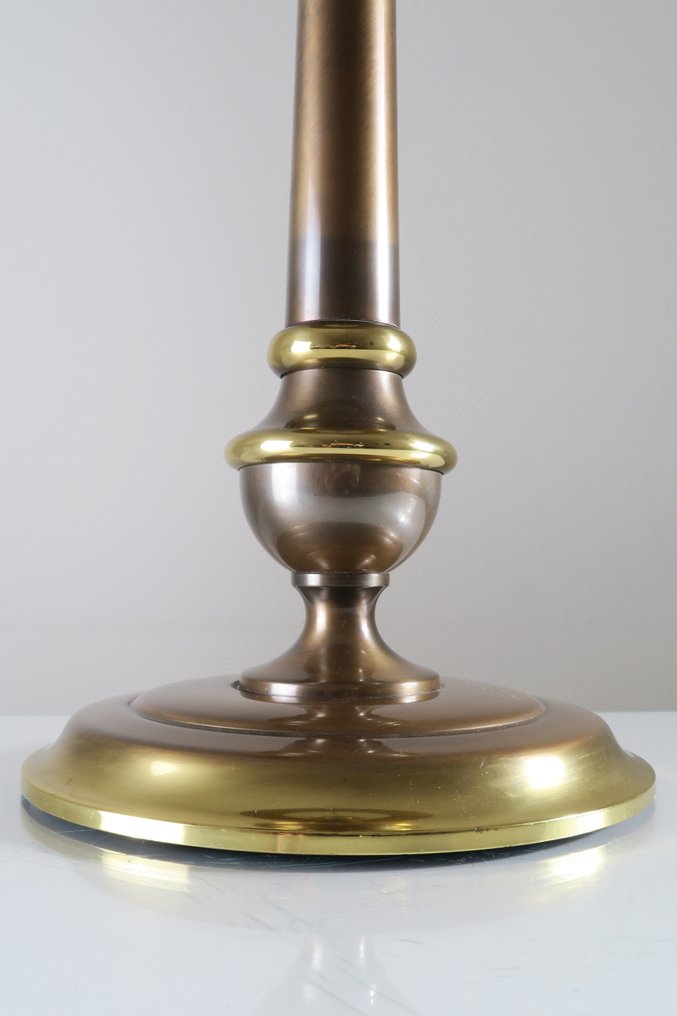HERDA - Stijlvolle Chique Tafellamp/Bureaulamp - Jaren 70 - Pöytävalaisin - Pronssi, Messinki #2.1