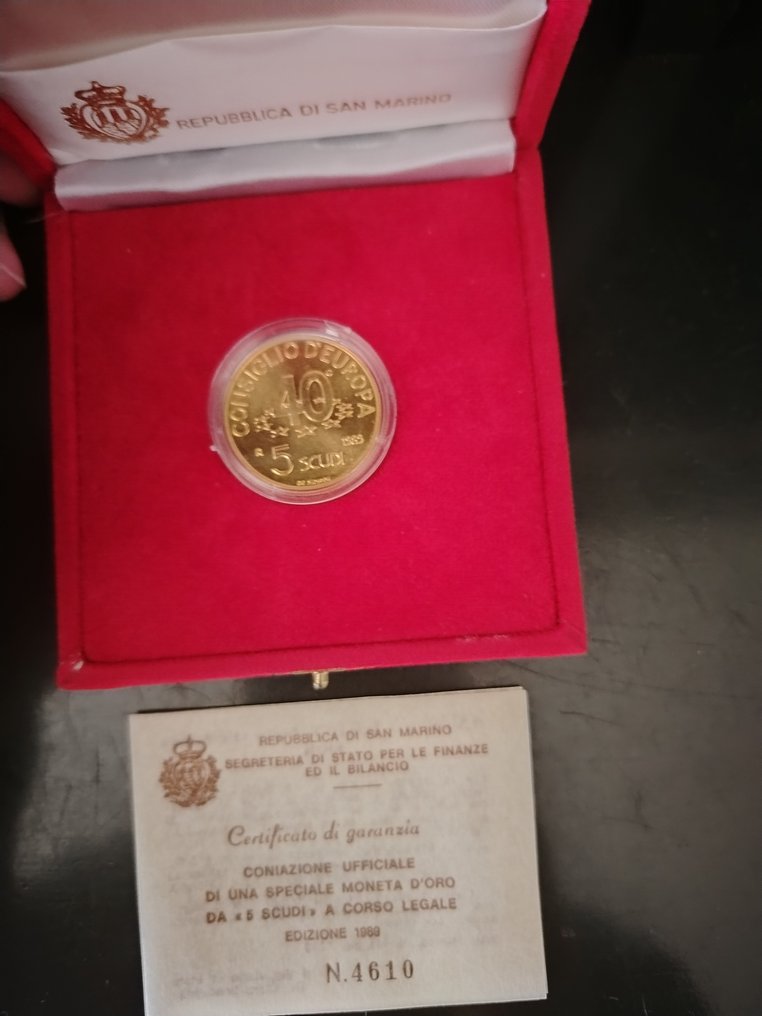 . San Marino 5 Scudi 1989 #2.1