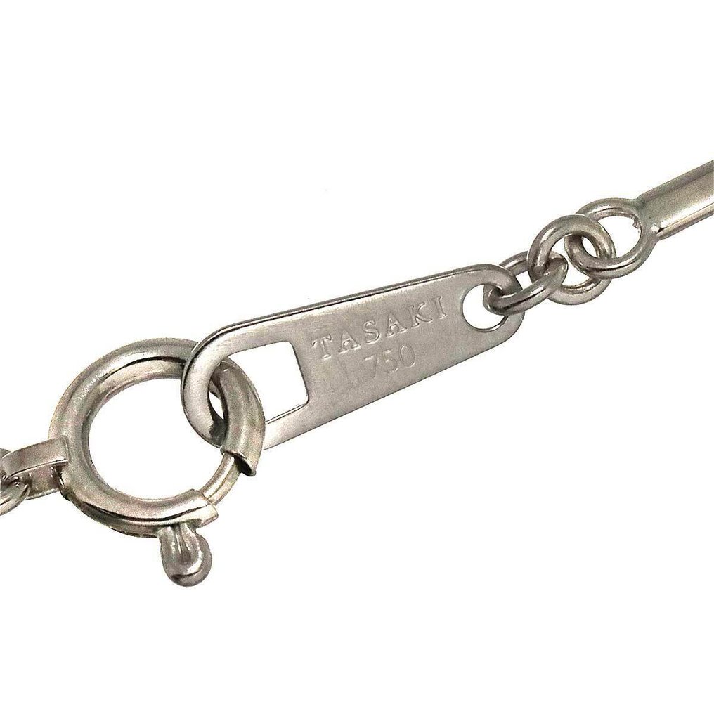 Tasaki - 頸鏈 - 18 克拉 白金 #3.2