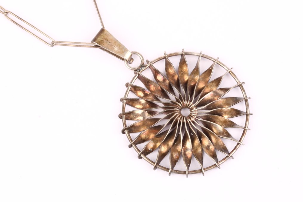 Sans prix de réserve - Collier avec pendentif Argent - Aksel Holmsen #1.0