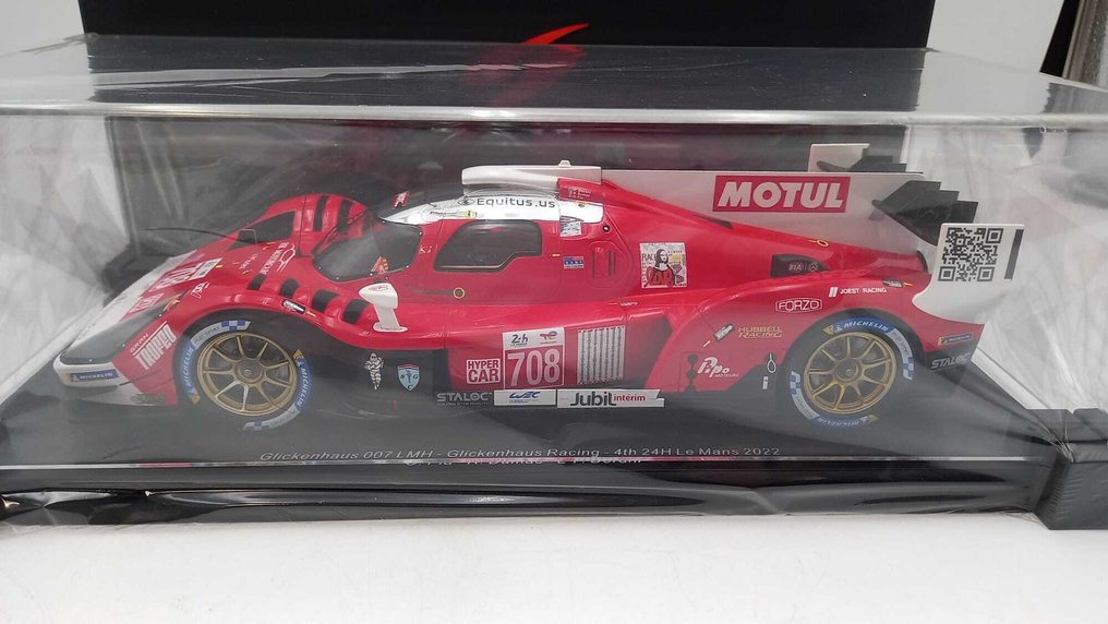 Sparkmodel 1:18 - Modellino di auto - Glickenhaus 007 LMH 24h Le Mans 2022 - (cod.29) #4.3