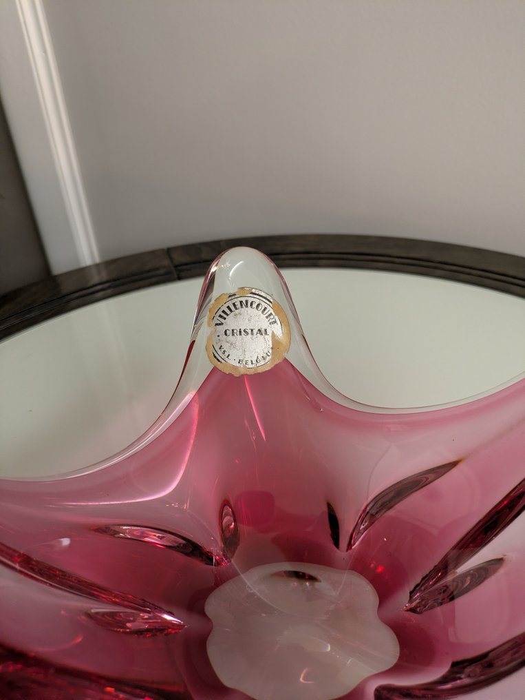 Val Saint Lambert - Półmisek - Kryształ - Model Villencourt #1.0