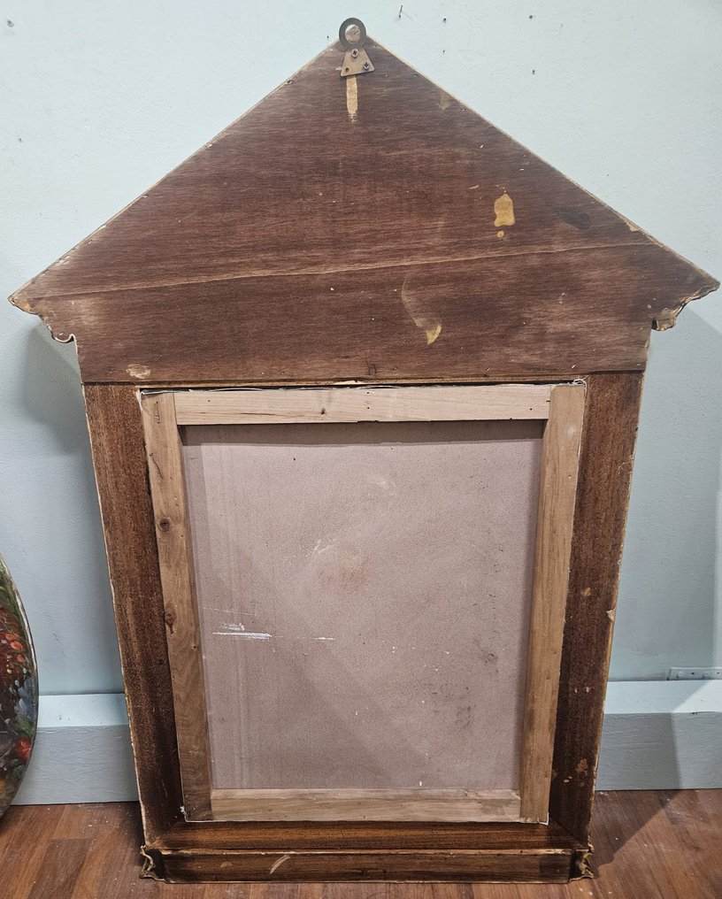 Teodoro Akerman (XX) - Madonna del Rosario - 50 x 60 cm #1.0