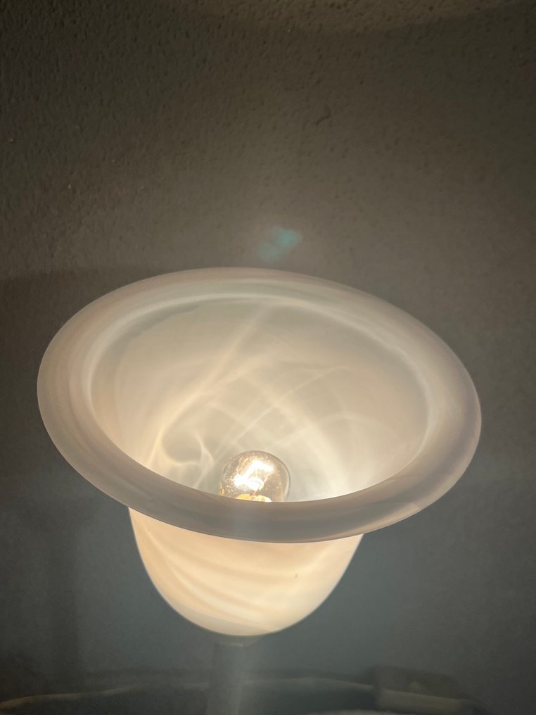 台灯 (2) - 雪花石膏, 金属 - 设置阿拉巴斯特灯 #2.1