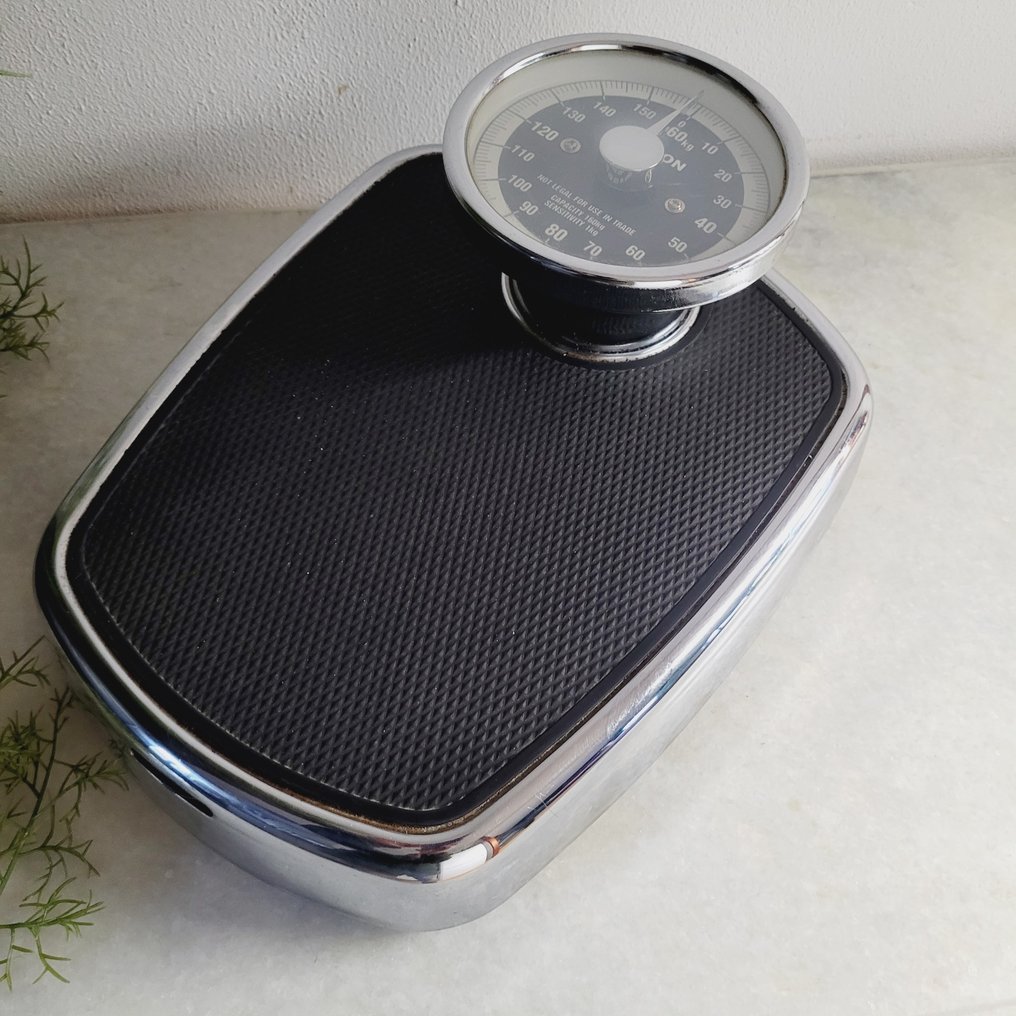 Dulton Co. Ltd, Bath Scale, 1980 - 称 - 钢, 铬 #1.0