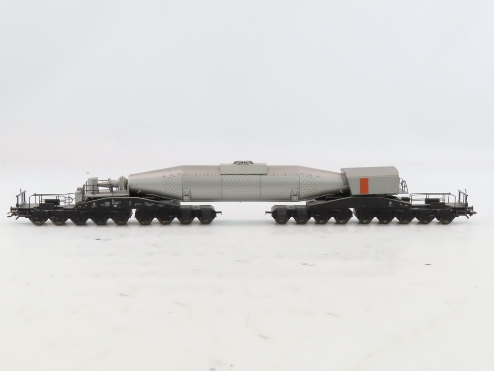 Märklin H0 - 48290 - Modelltog godsvogn (1) - 18-akslede 'Torpedo' godswagon for transport av smeltet stål - DB #1.0