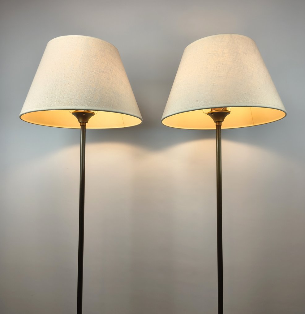 Den Hartog - Stehleuchte - Messing - Stimmungsvolle klassische Lampe #1.0