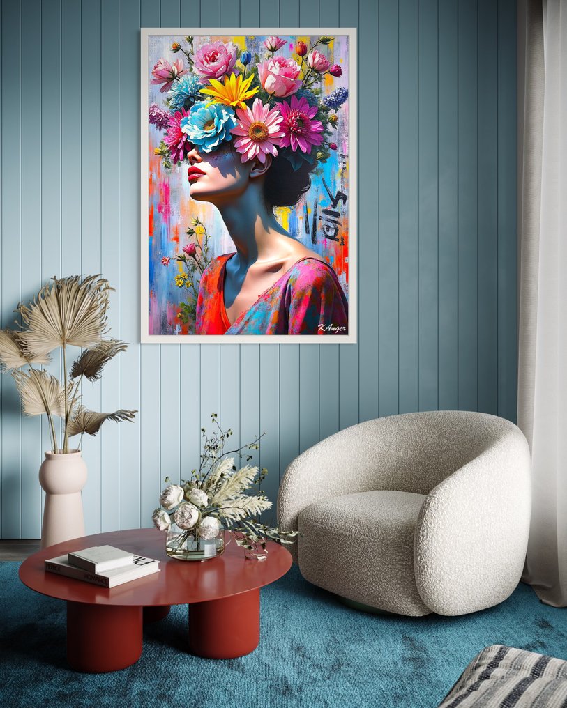 KAUGER (1972) - Federica 1/1 Toile XL #3.2