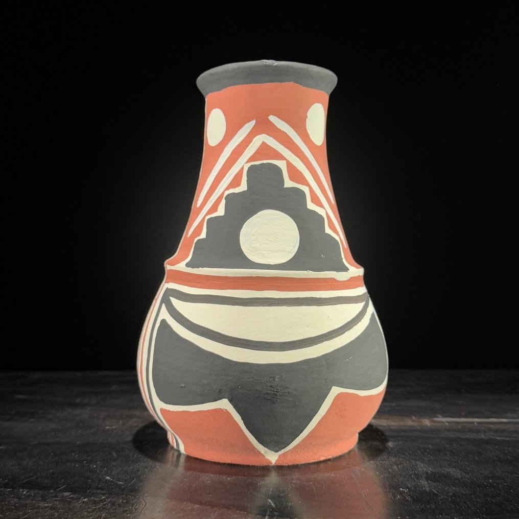 Διακοσμητικό στολίδι - NO RESERVE PRICE - Wonderful Decorative Colorful Terracotta Pot - Ινδονησία #2.1