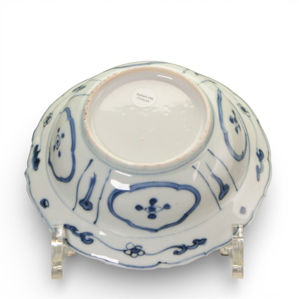 Klapmutskom - Kraakporselein - Ming - Wanli periode - 碗 - 瓷 #3.2