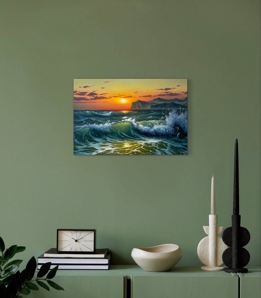 Stoev Serhii (1971) - Sunny paths over the sea #2.1