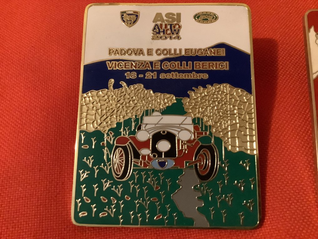 Badge - asi - Bagde ufficiali ASI Automobil Storiche Italia - 2000 #4.3