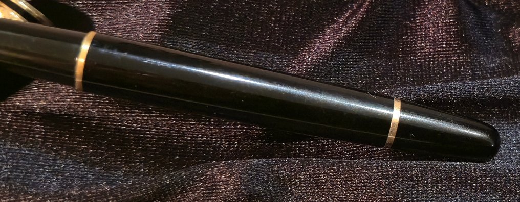 Montblanc - Meisterstuck 163 Negra/oro - Ingen mindstepris - Pen #2.1