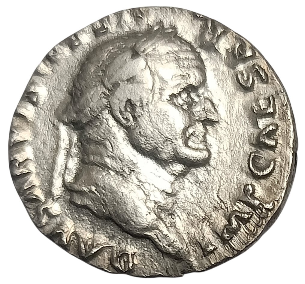 Roman Empire. Vespasian (AD 69-79). Denarius AD 74 - Caduceus #1.0