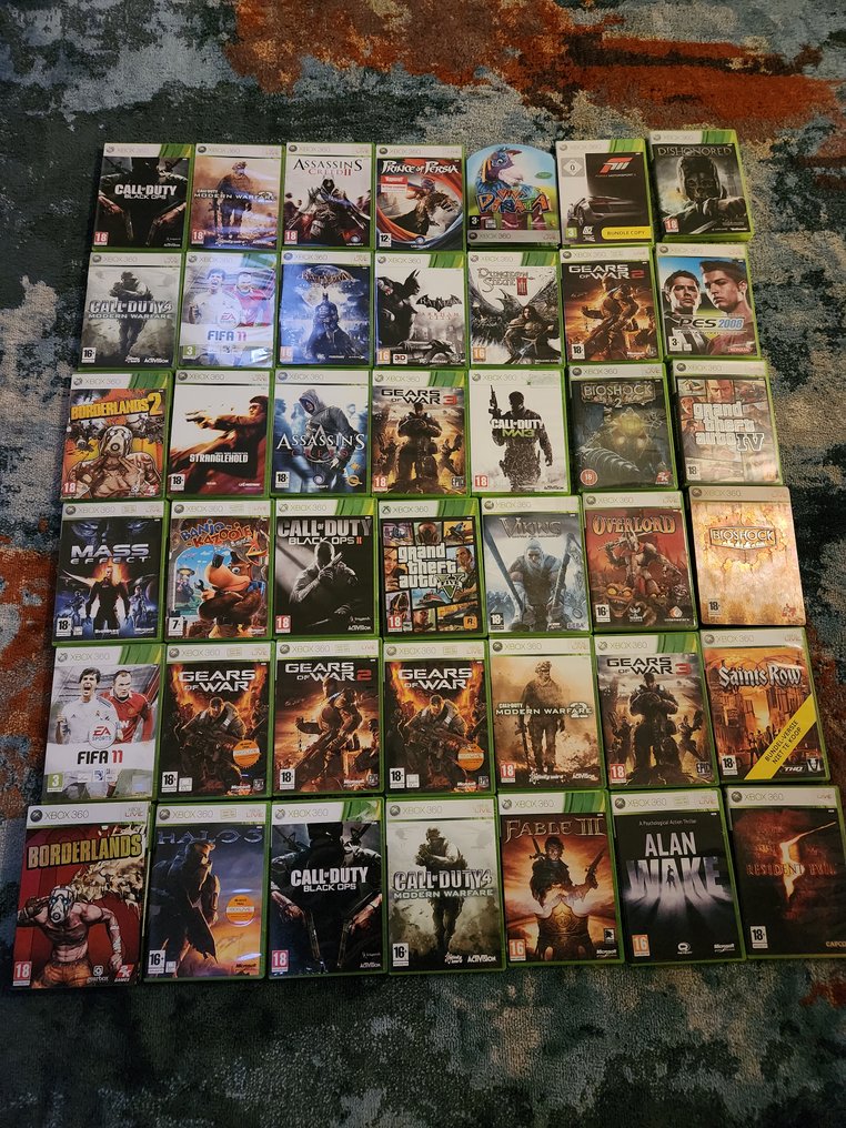 Microsoft - Xbox 360 - 42x Xbox 360 Games - Videospil - I original æske #1.0